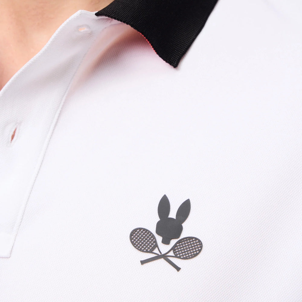 
                      
                        Polo Psycho Bunny de couleur Blanc
                      
                    