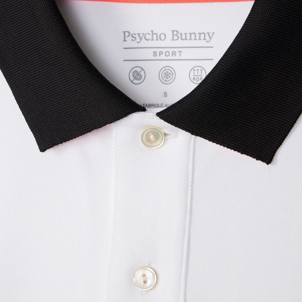 
                      
                        Polo Psycho Bunny de couleur Blanc
                      
                    