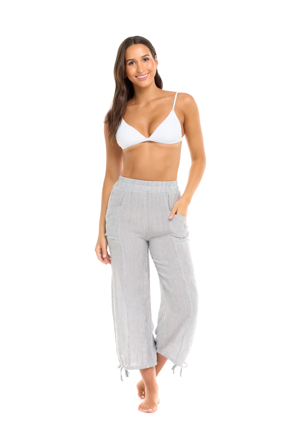 Gray Body Glove Beach Pants