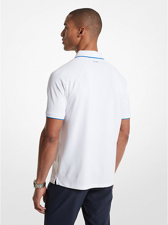 
                      
                        White Michael Kors polo shirt
                      
                    