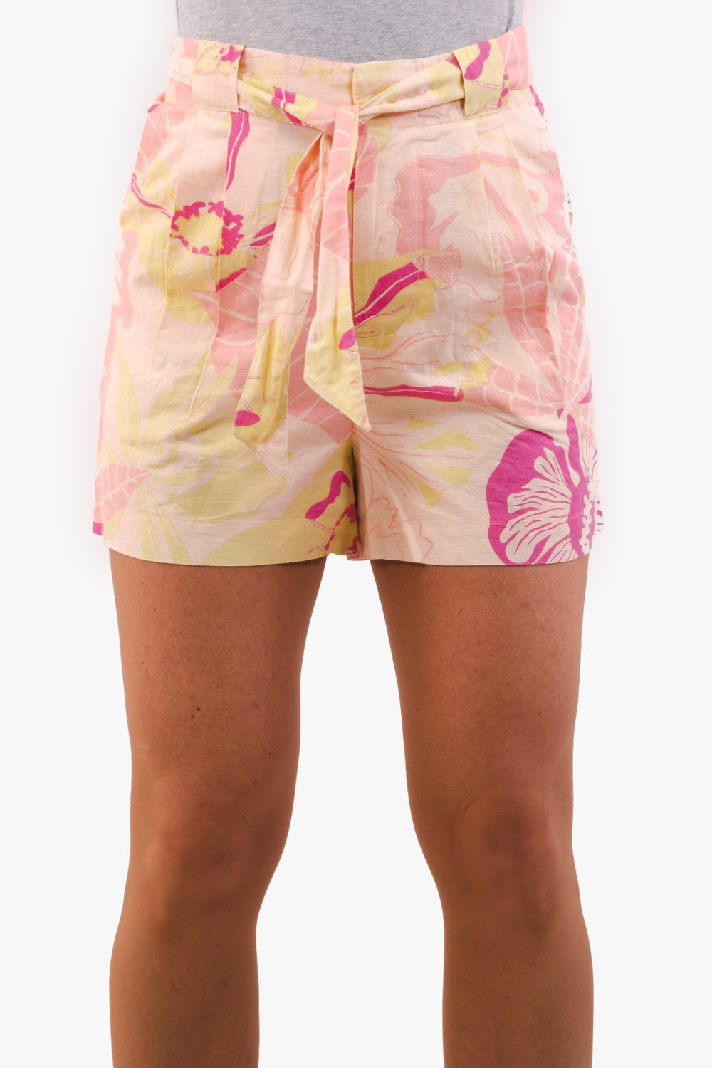 Short Scotch&Soda de couleur Rose Multi