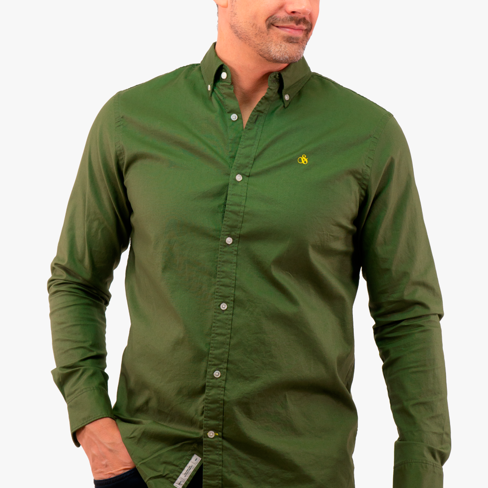 
                      
                        Chemise Oxford Scotch&Soda de couleur Vert
                      
                    