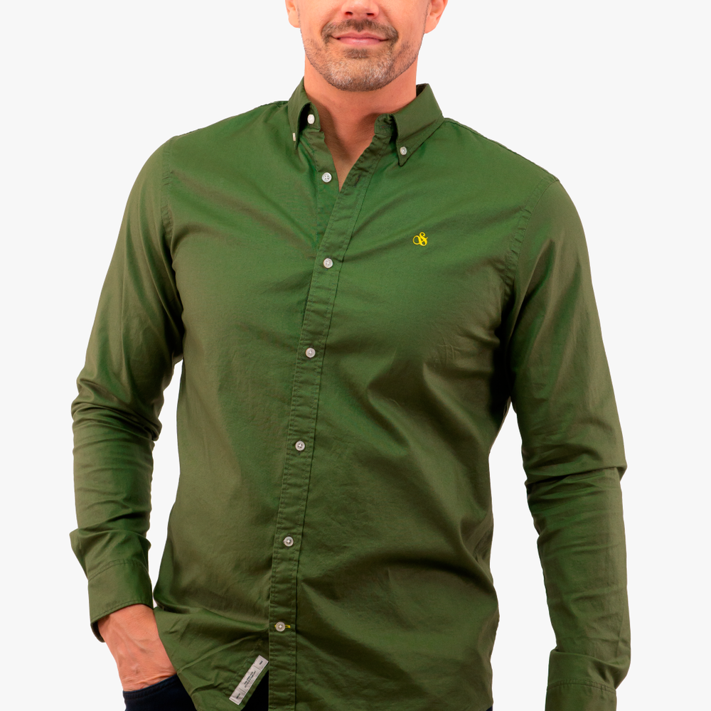 
                      
                        Chemise Oxford Scotch&Soda de couleur Vert
                      
                    