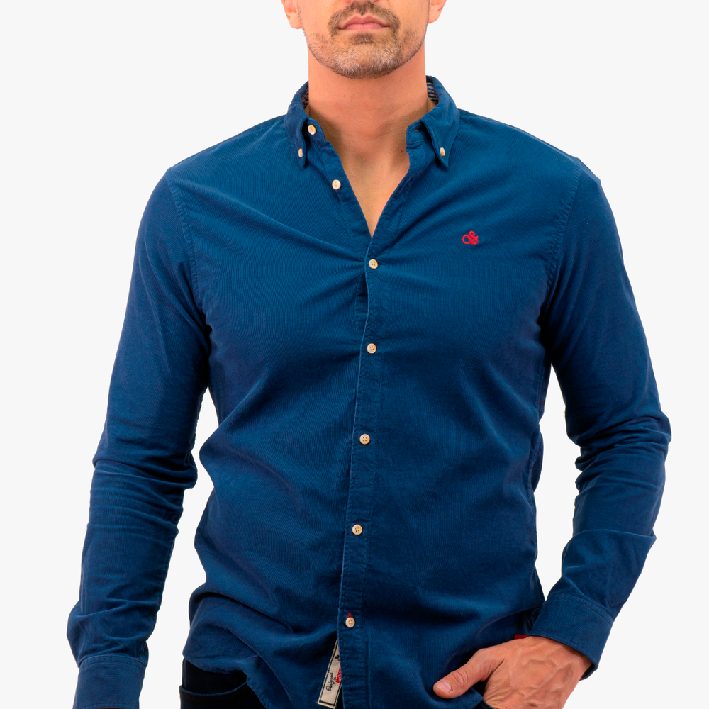 Chemise Scotch&Soda de couleur Bleu