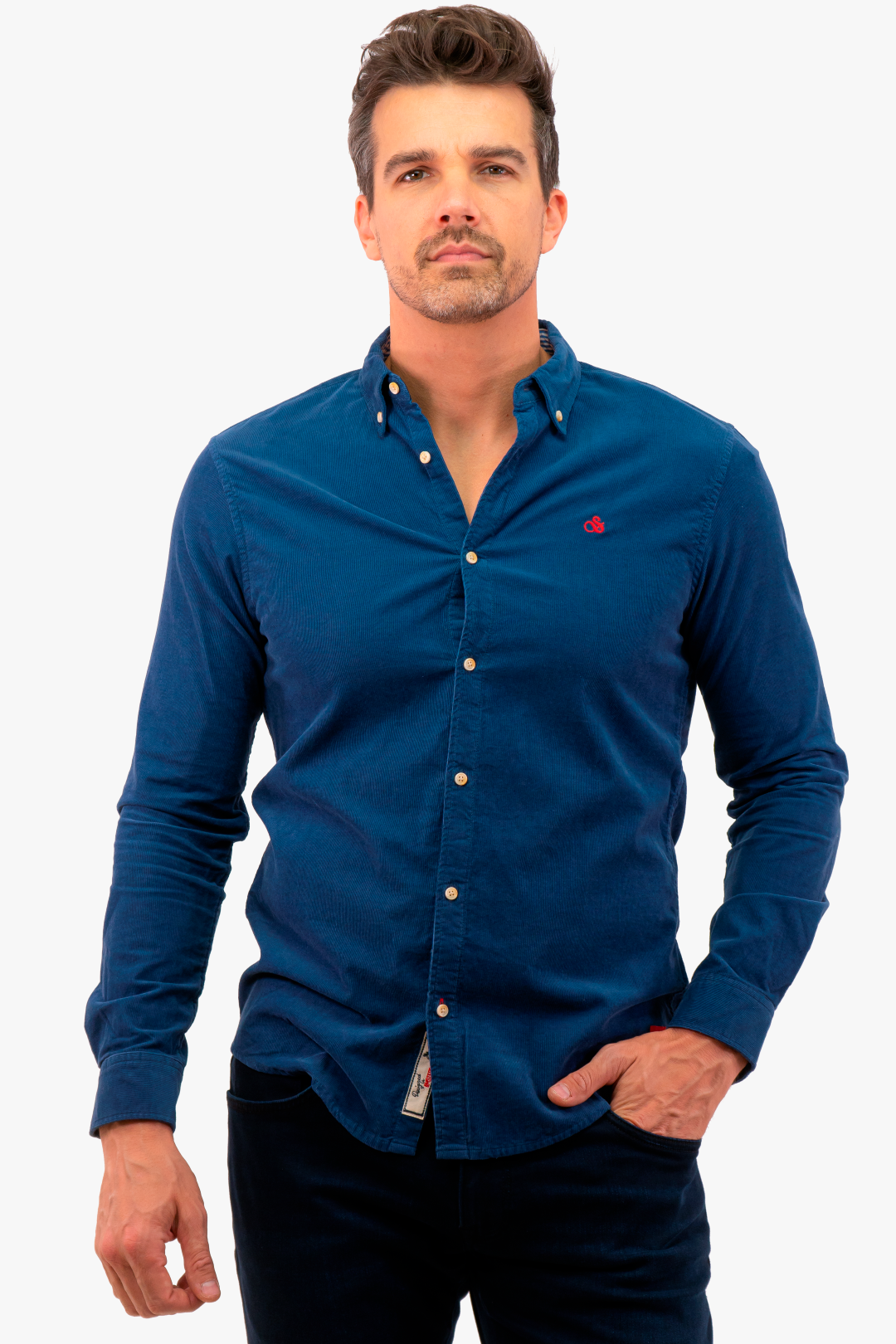 Chemise Scotch&Soda de couleur Bleu