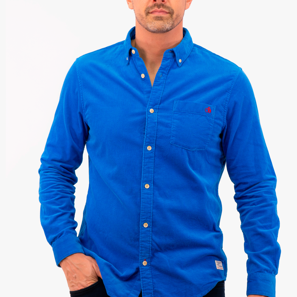 Chemise Scotch&Soda de couleur Bleu