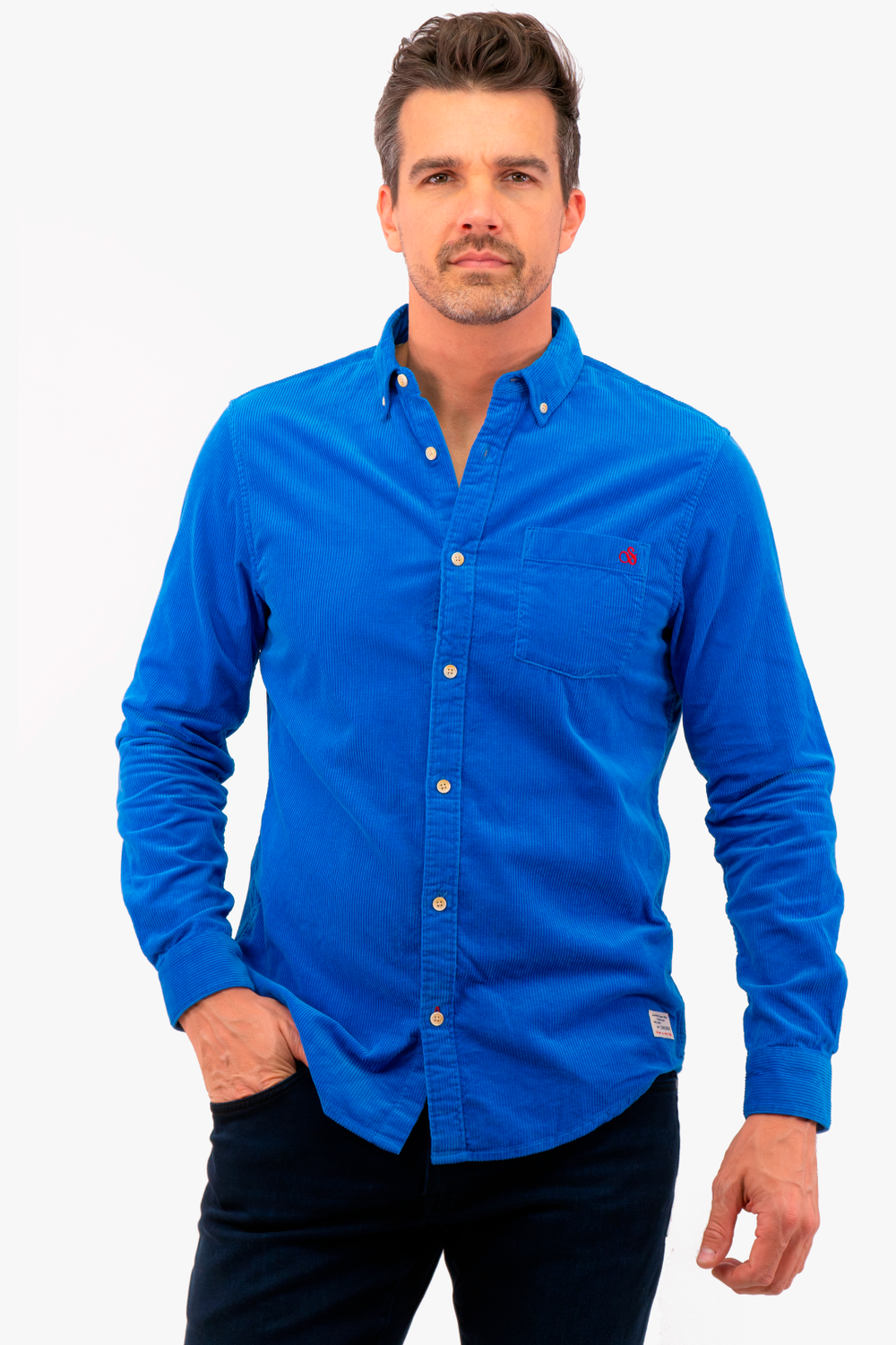 Chemise Scotch&Soda de couleur Bleu