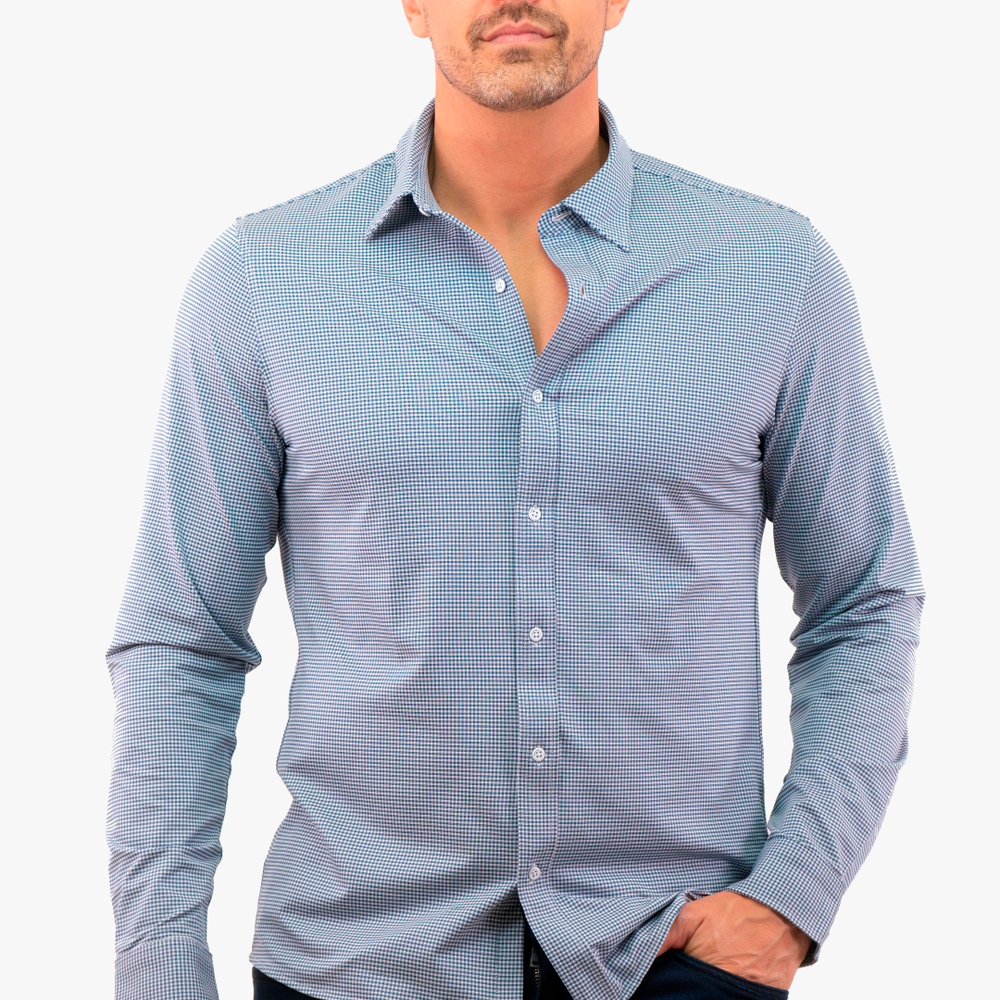 
                      
                        Chemise Michael Kors de couleur Bleu
                      
                    