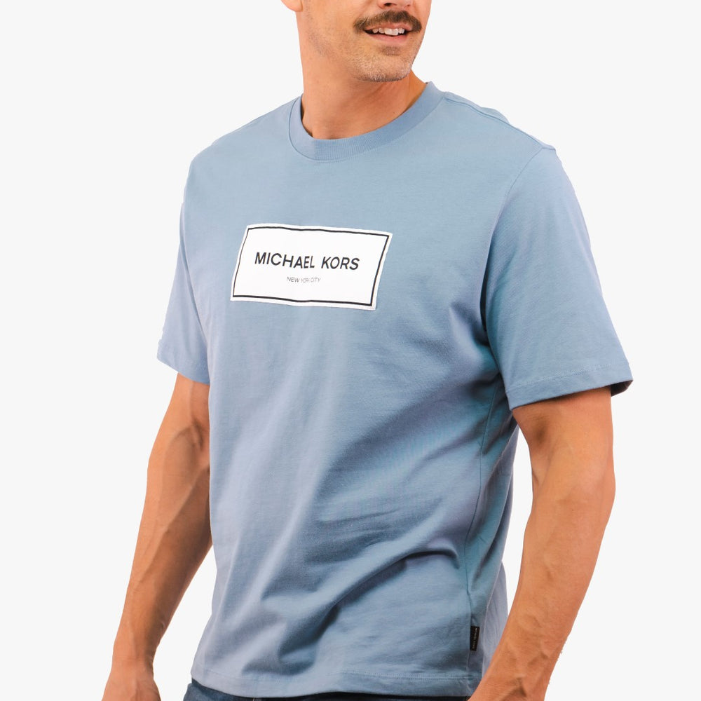 
                      
                        Michael Kors Logo T-Shirt in Blue color
                      
                    