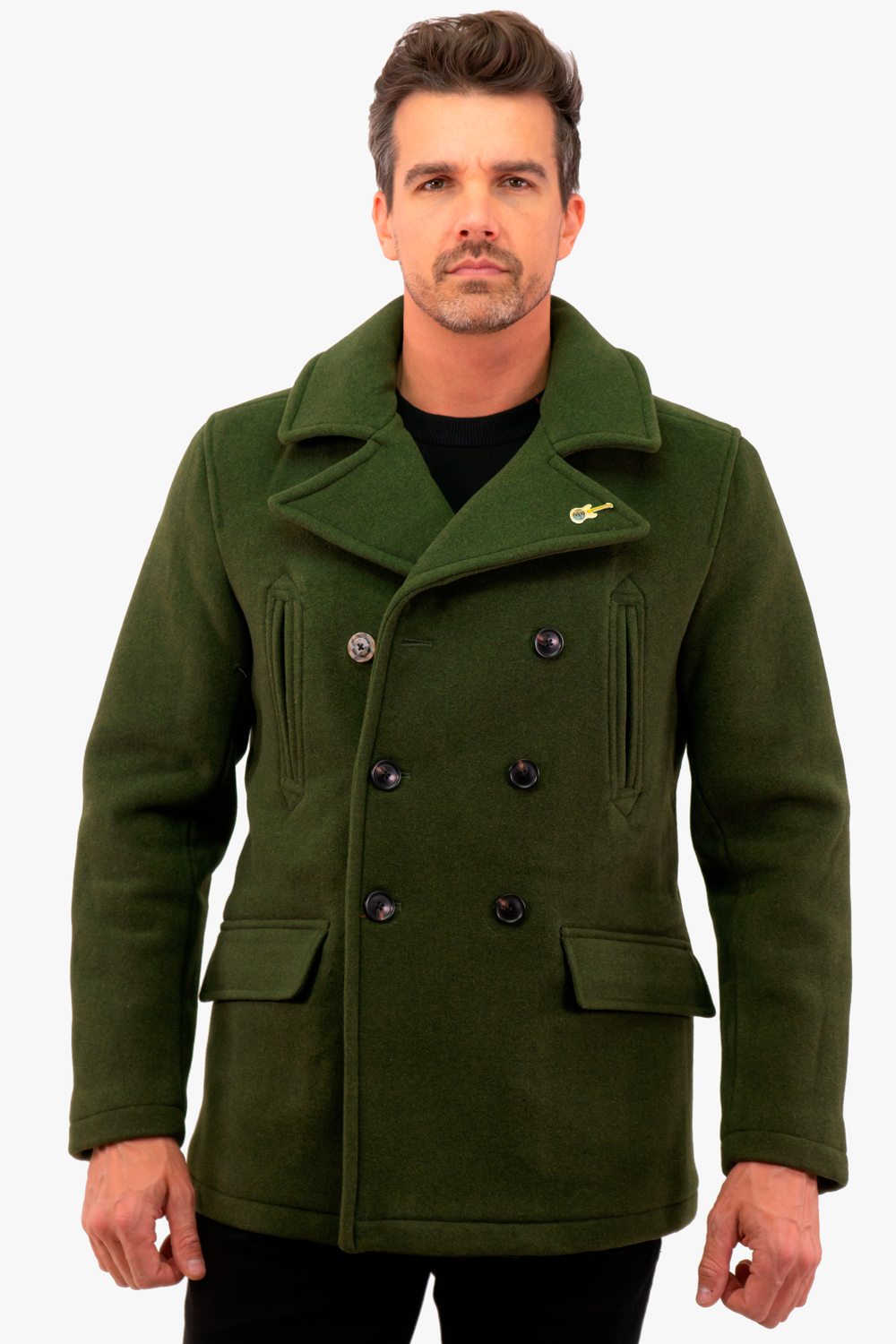 Manteau Lainage Scotch&Soda de couleur Vert