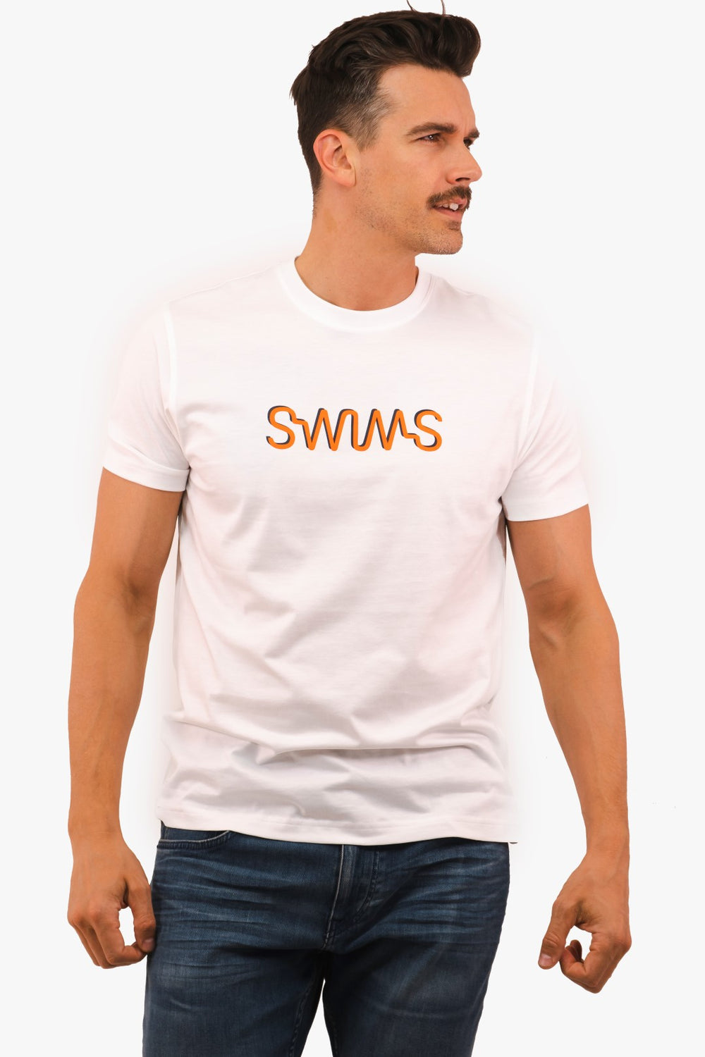 White Swims T-Shirt