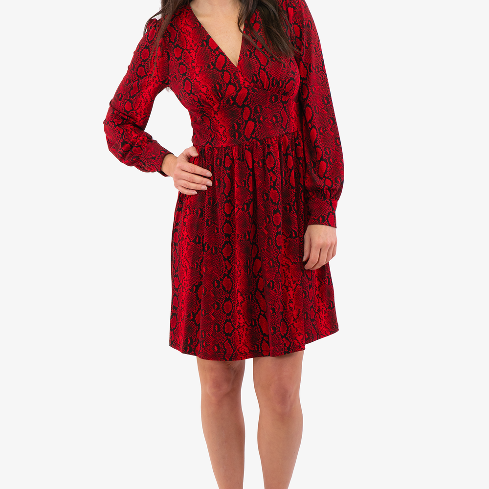 Robe Michael Kors de couleur Rouge