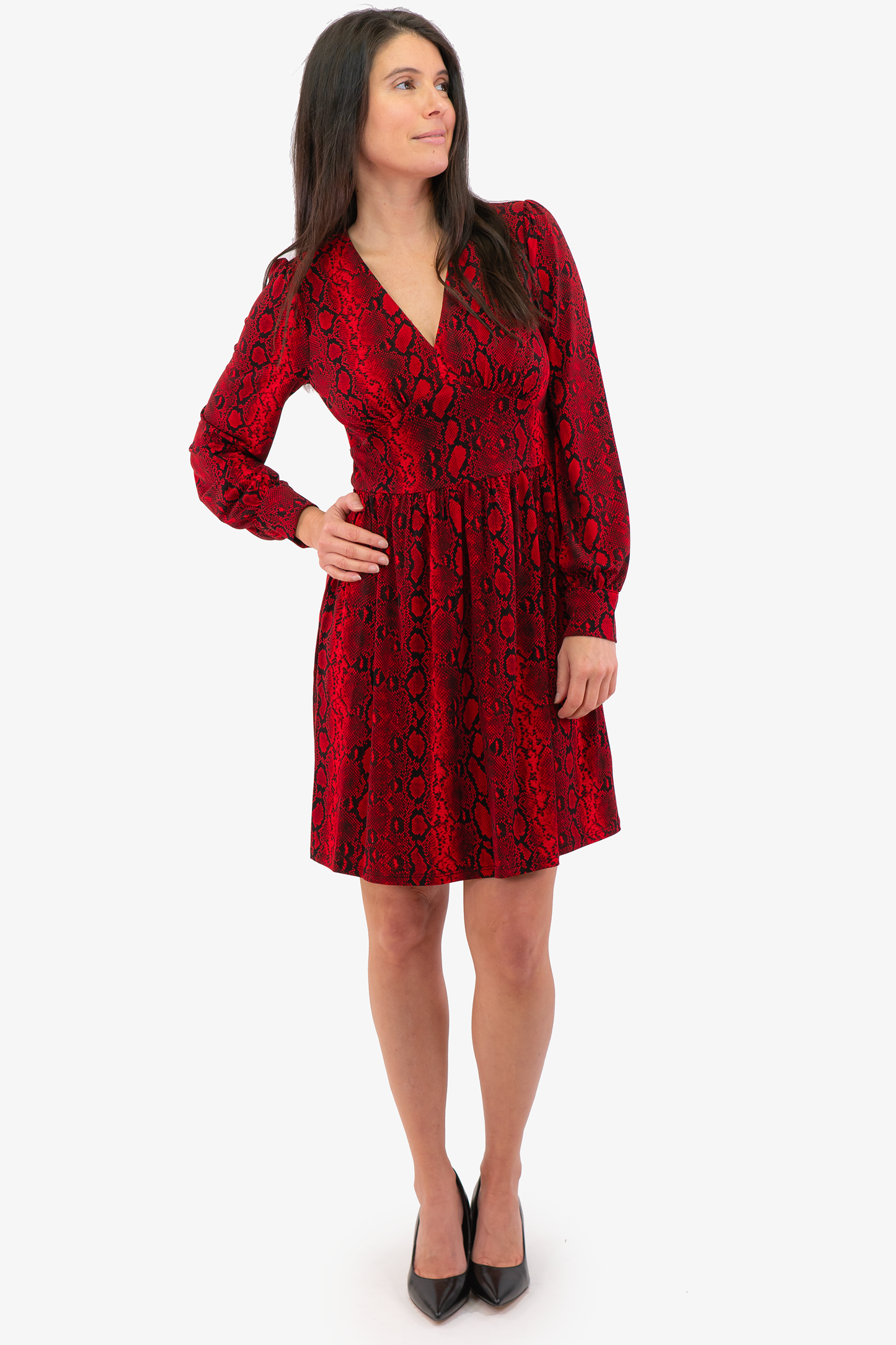 Robe Michael Kors de couleur Rouge