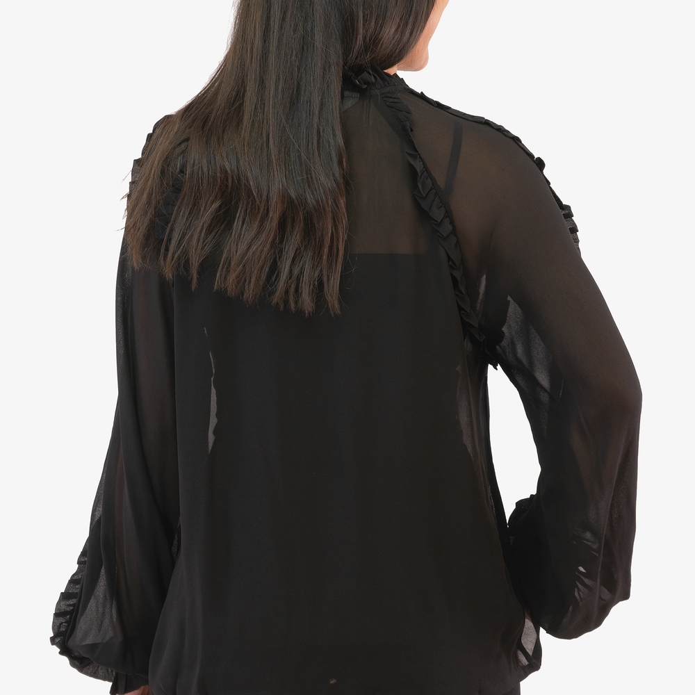 
                      
                        Dinna Part Two blouse in Black color
                      
                    