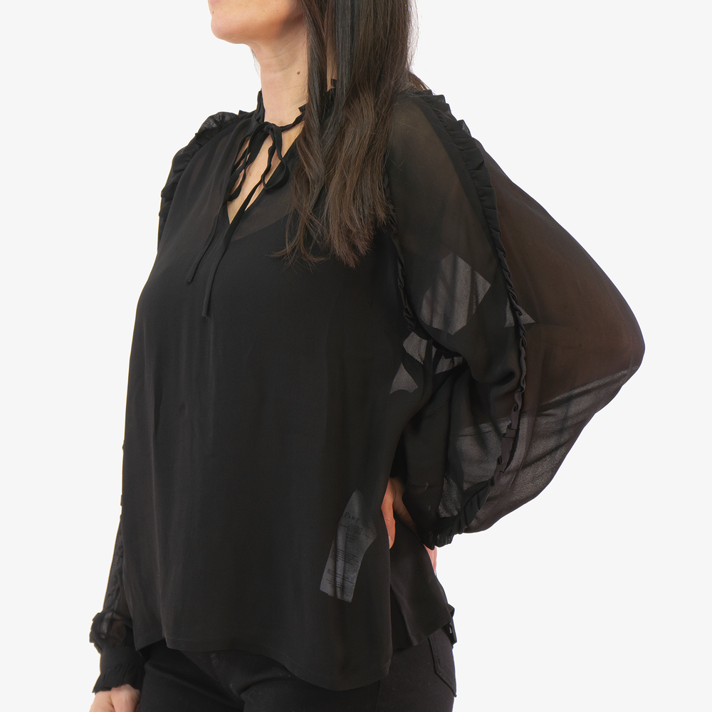 
                      
                        Dinna Part Two blouse in Black color
                      
                    