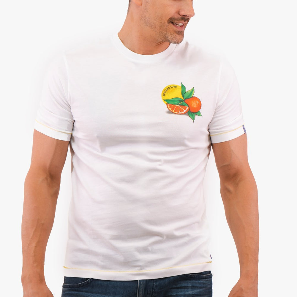 Scotch&amp;Soda T-Shirt in White color