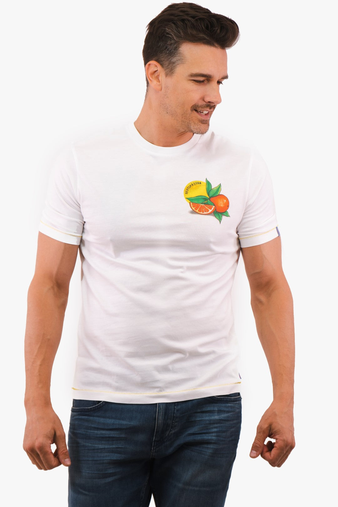 Scotch&amp;Soda T-Shirt in White color