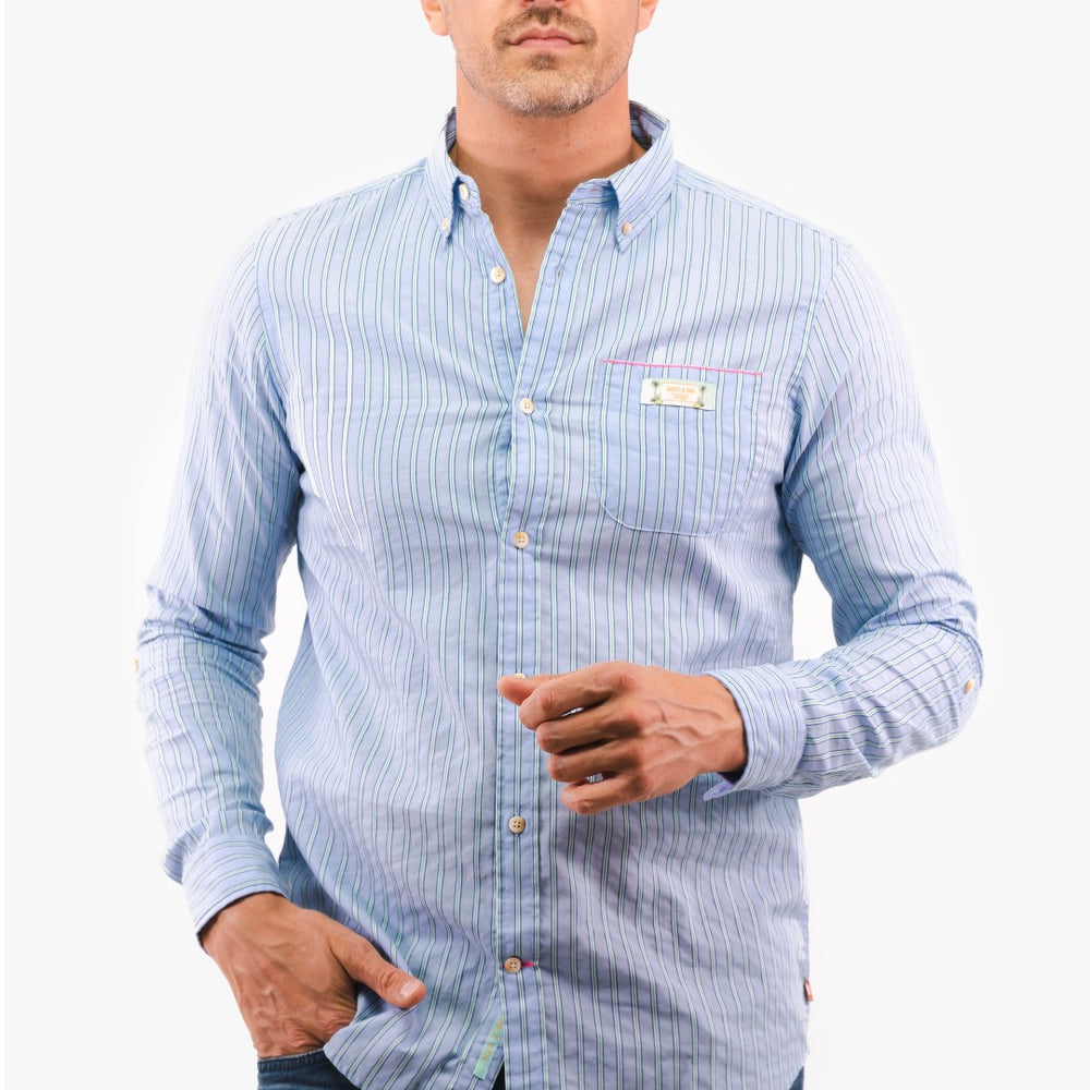 Chemise Scotch&Soda de couleur Bleu