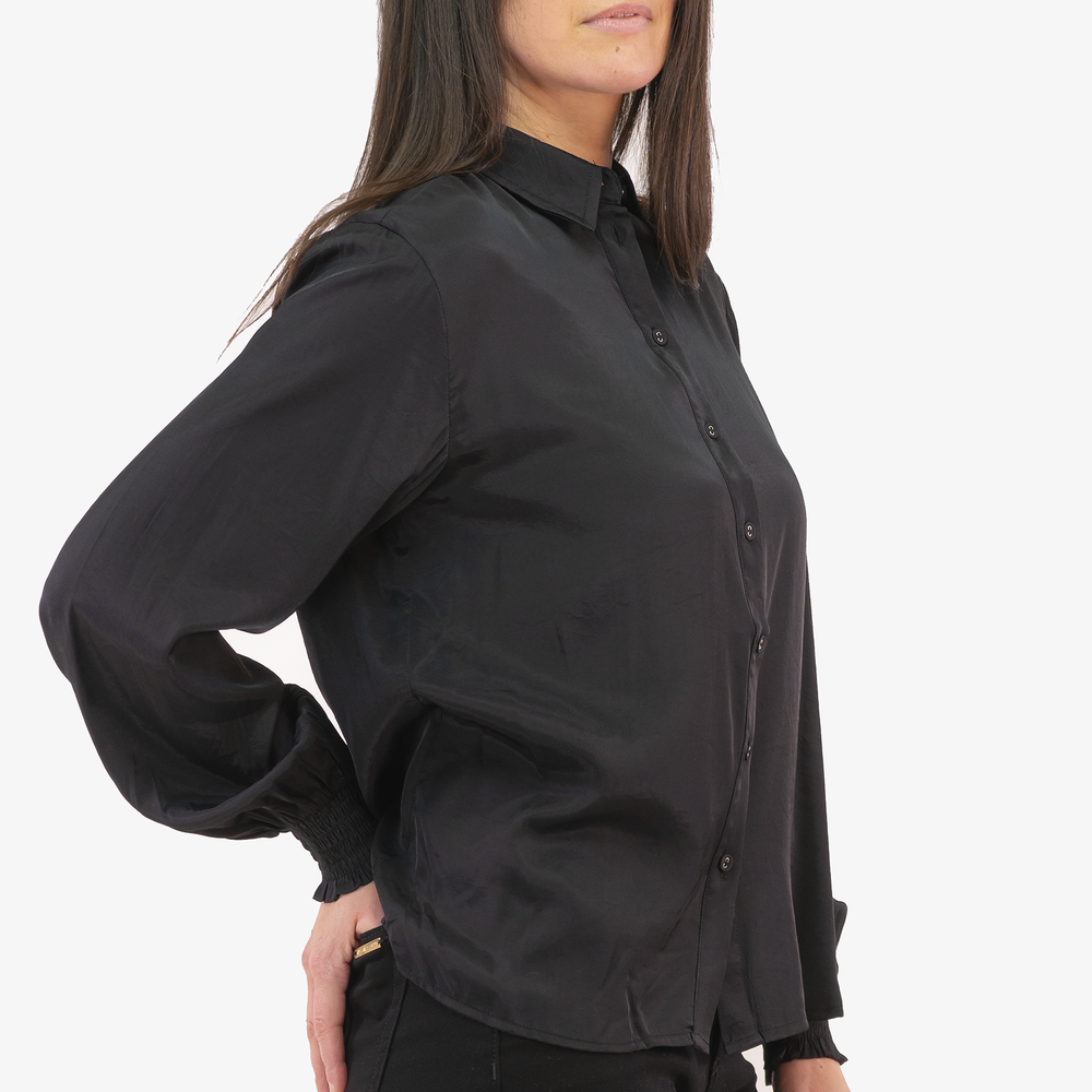 
                      
                        Nola Cream blouse in Black color
                      
                    