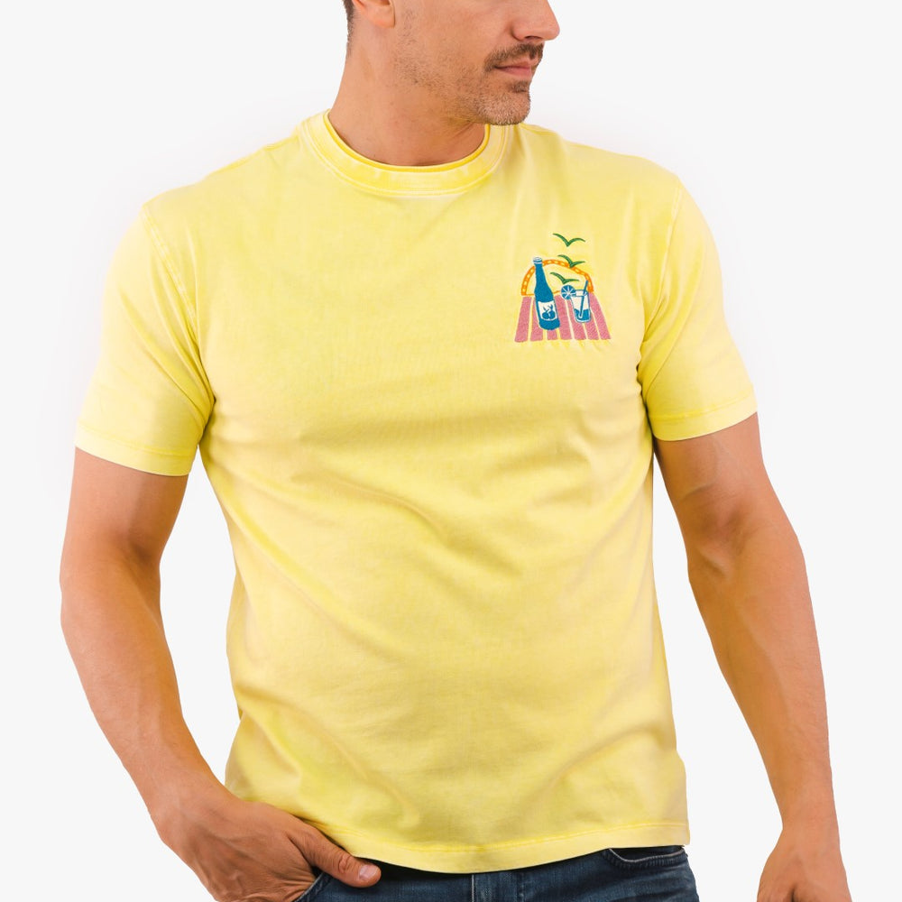 Scotch&amp;Soda T-Shirt in Yellow color