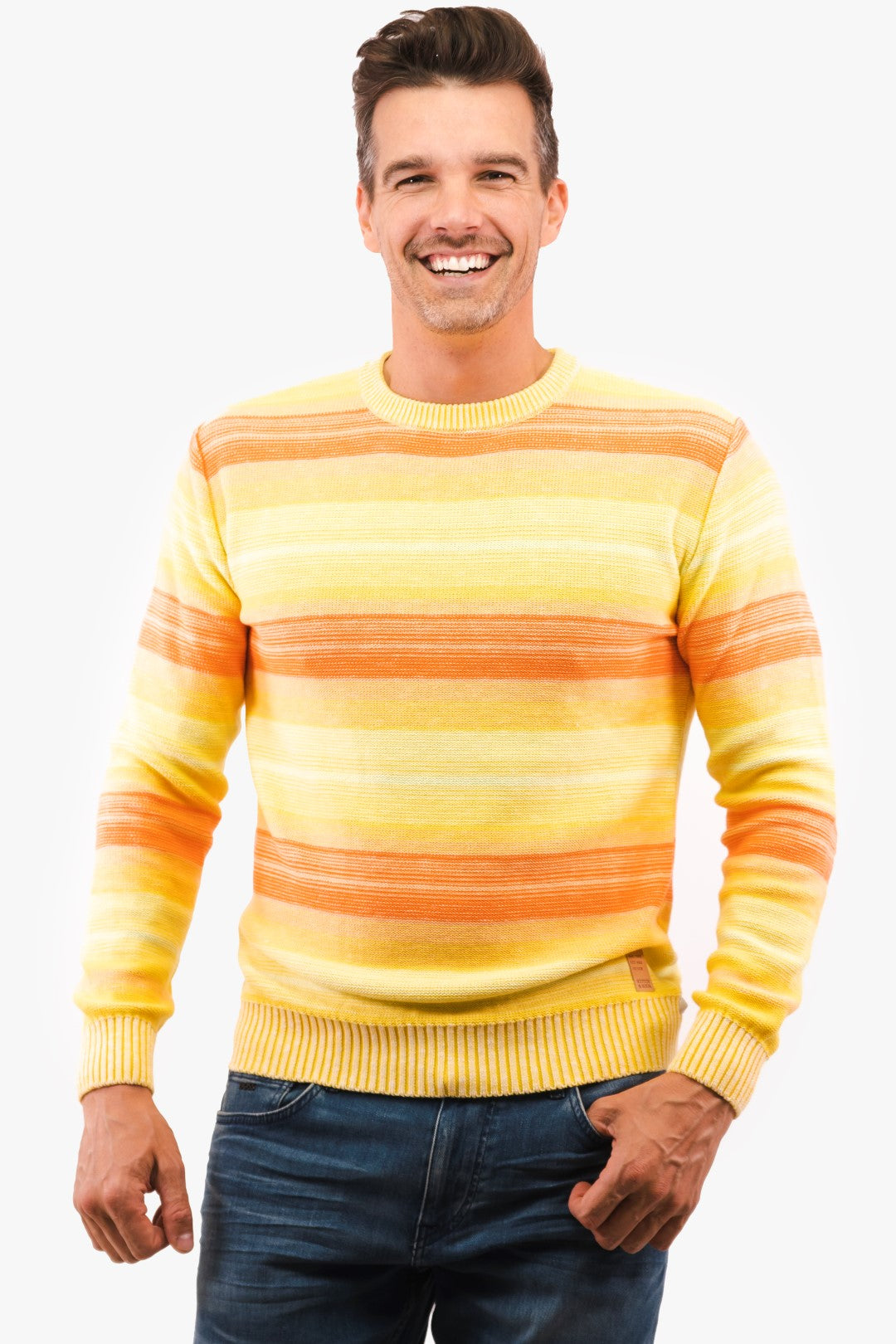 Chandail Scotch&Soda de couleur Jaune