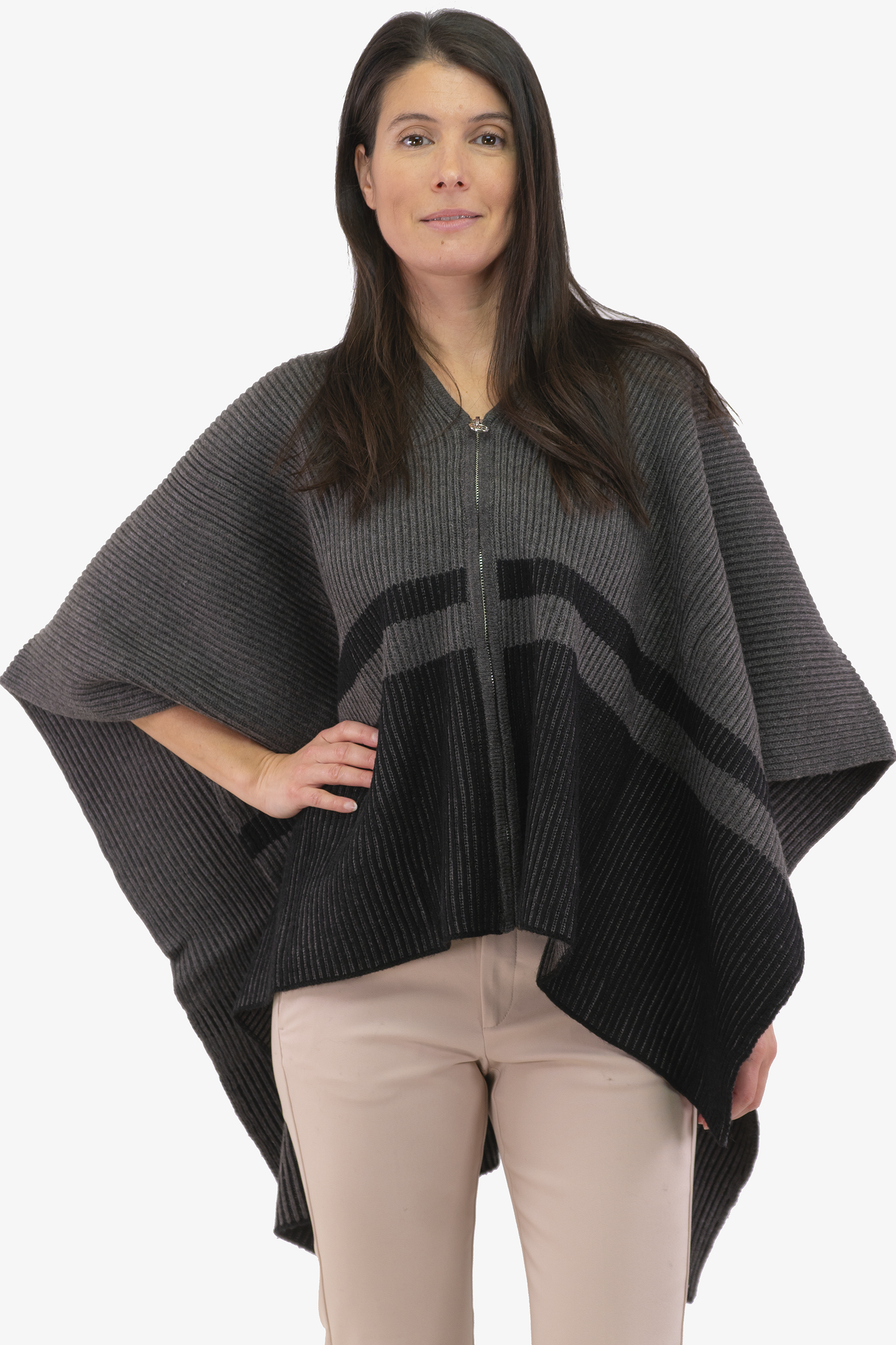 Charcoal Michael Kors Cape