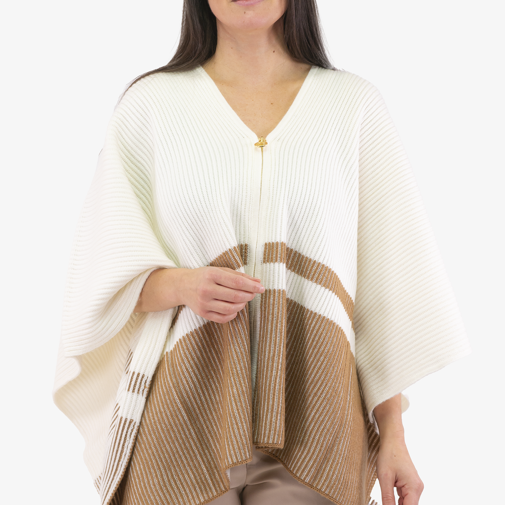 Michael Kors Cape in Off White color