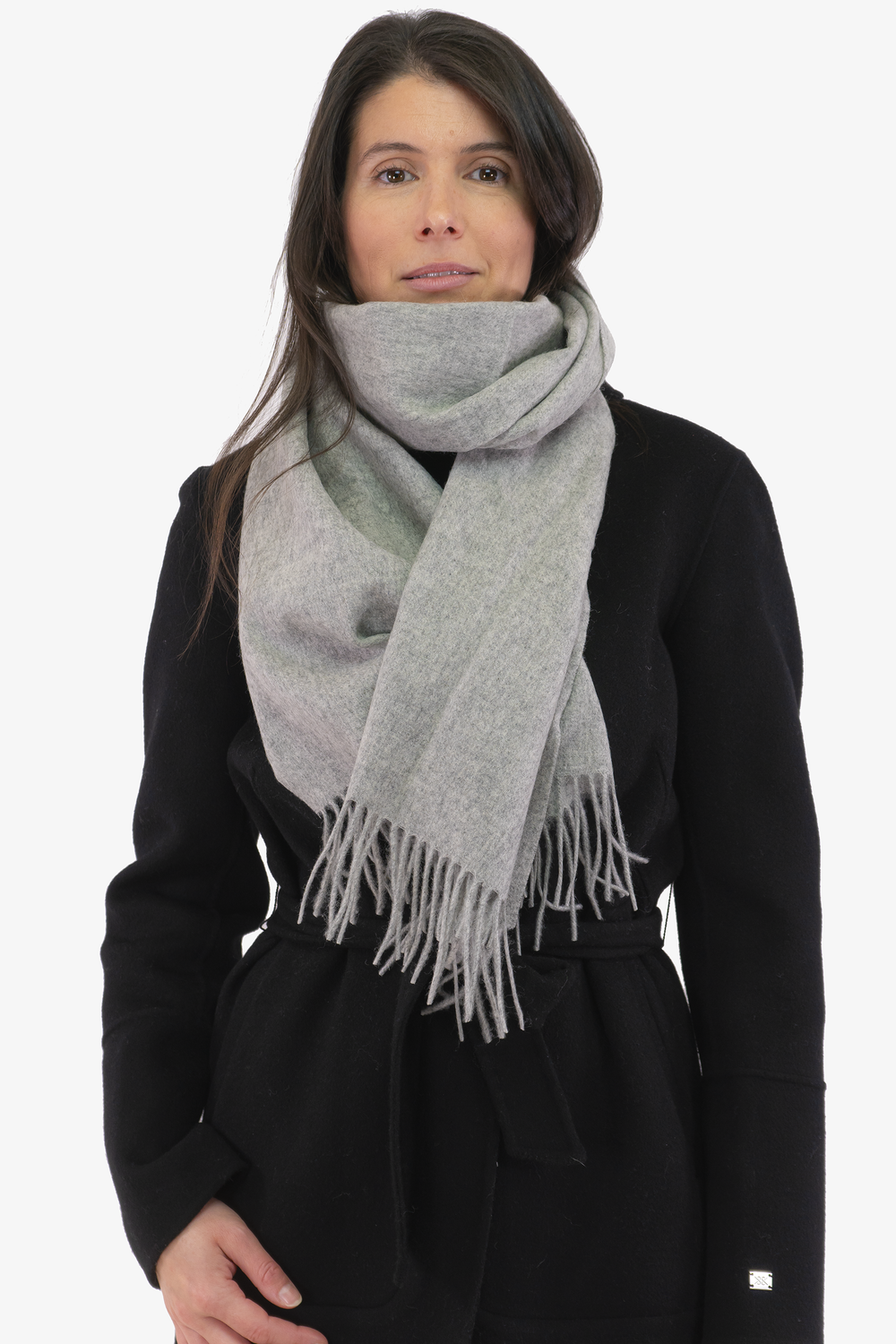 Part Two scarf in Gray color