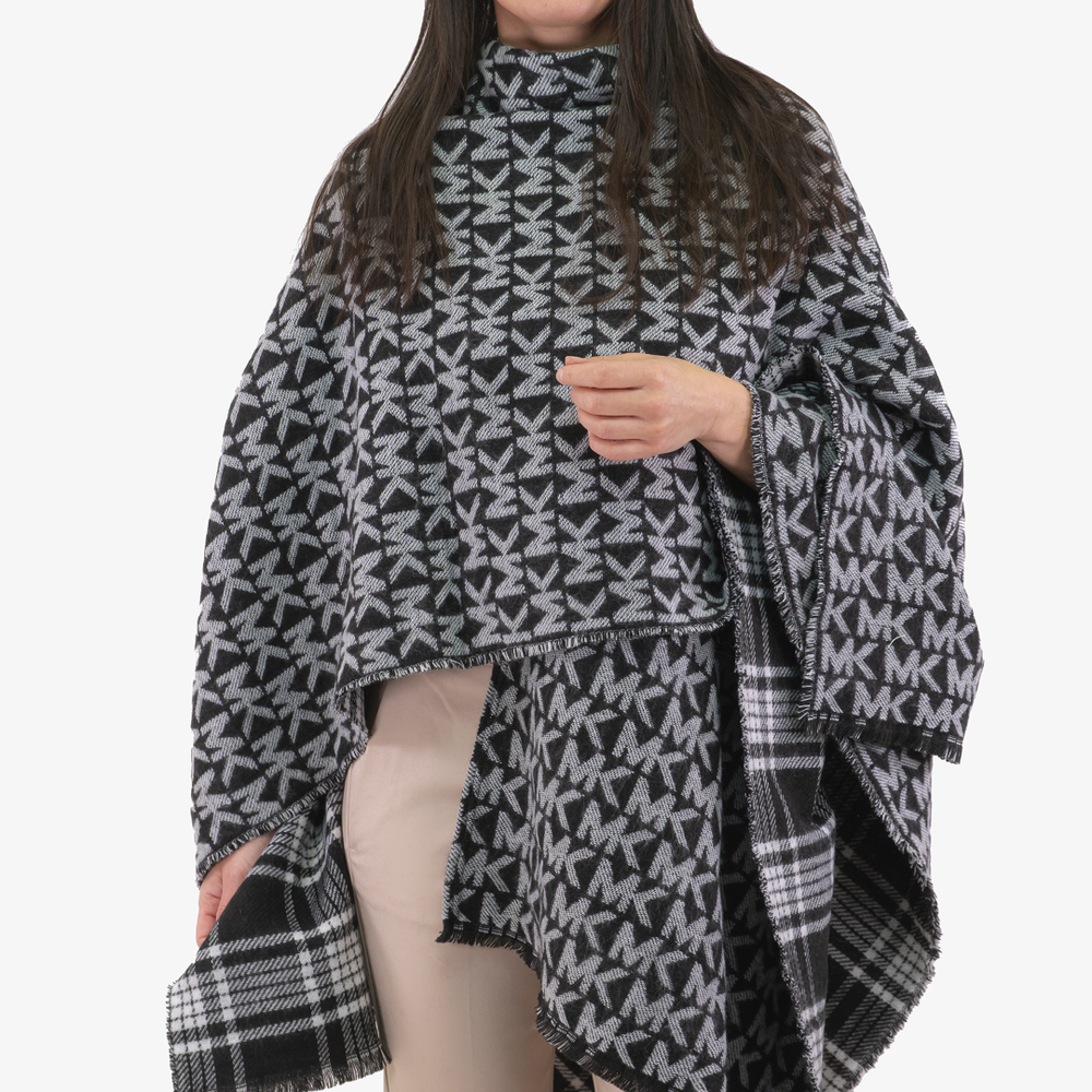 Michael Kors reversible cape in Black color