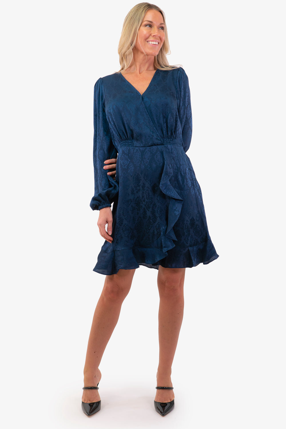 Robe Michael Kors de couleur Bleu