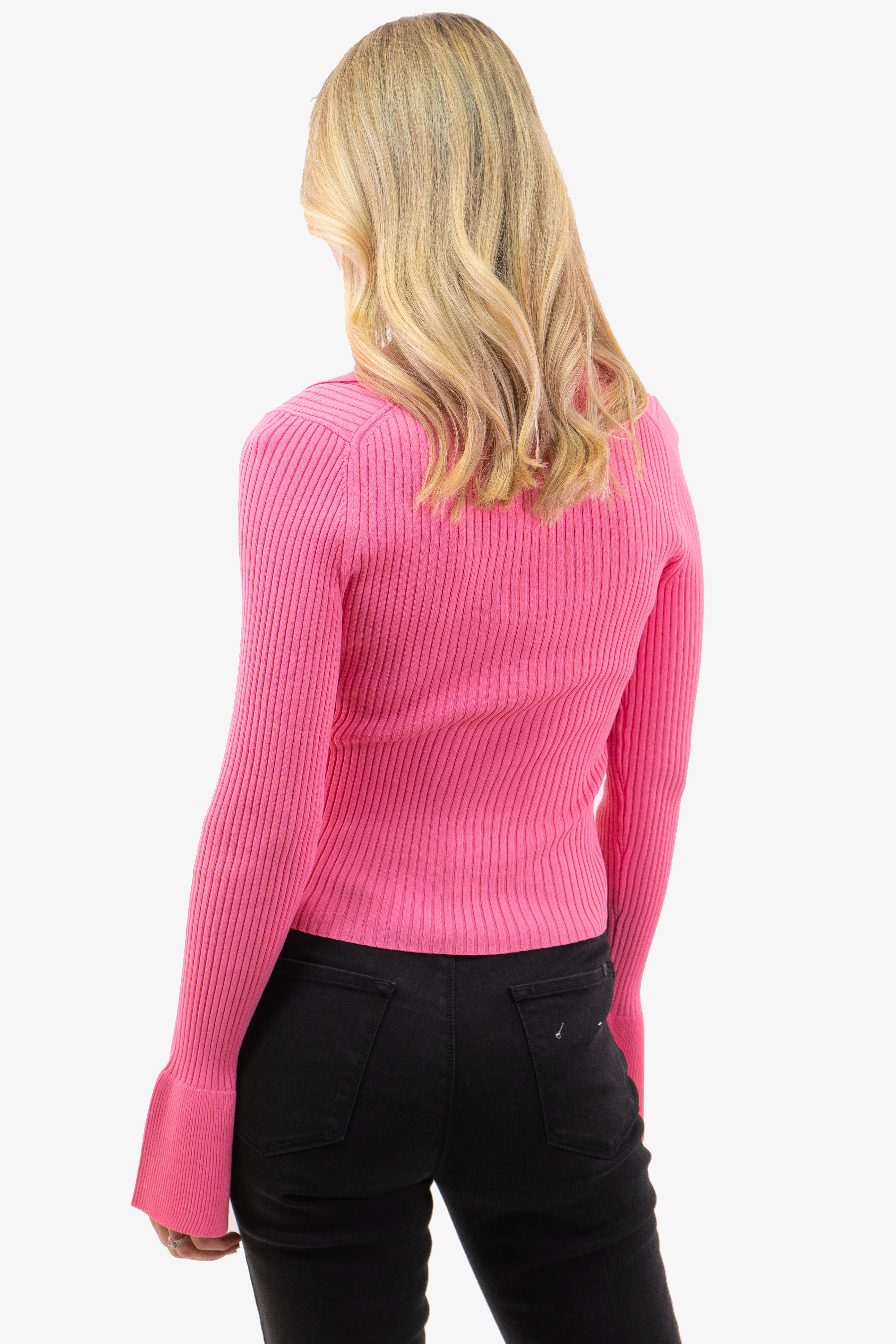 Sharreno Hugo Boss sweater in pink color