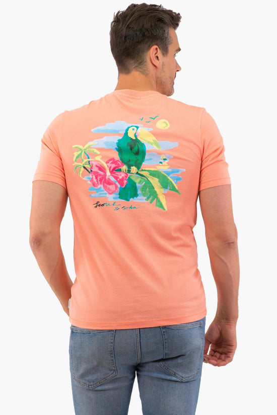 Scotch&amp;Soda T-Shirt in Coral color
