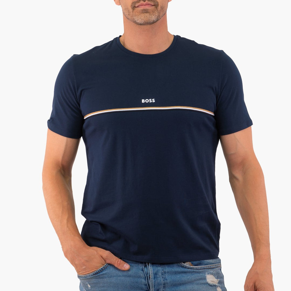 T-Shirt Hugo Boss de couleur Marine