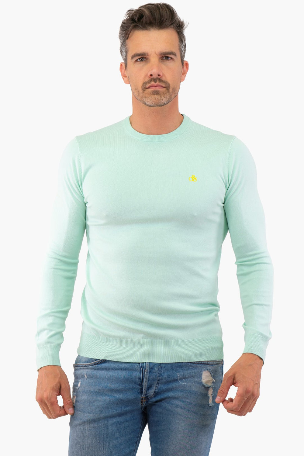 Scotch&Soda sweater in Mint color (Scot-177498-0514)