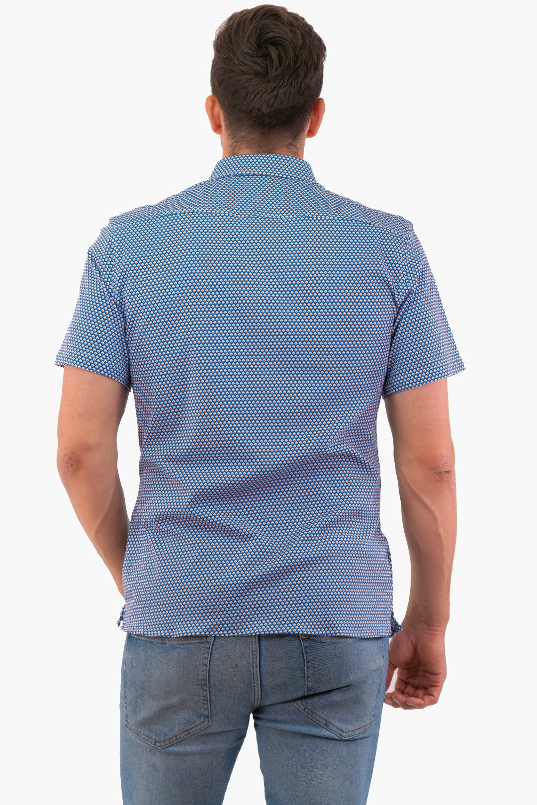 Hörst Short Sleeve Shirt in Orange color (Off-Hrss241756-800)