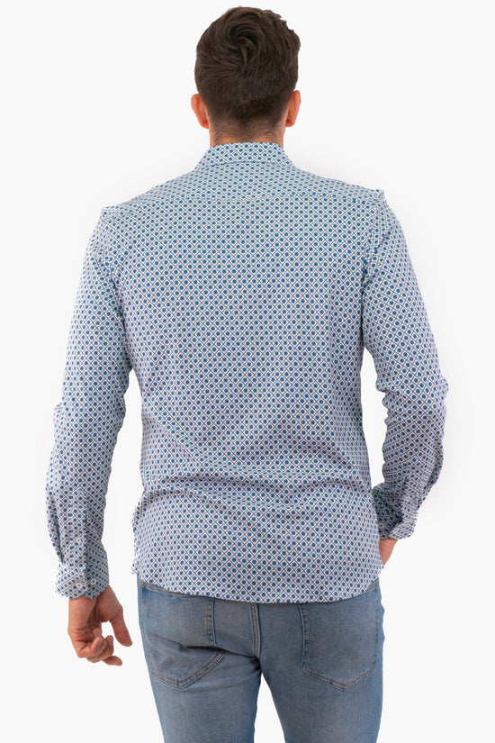 Hörst Long Sleeve Shirt in Blue color (Off-Hrsl241705-400)