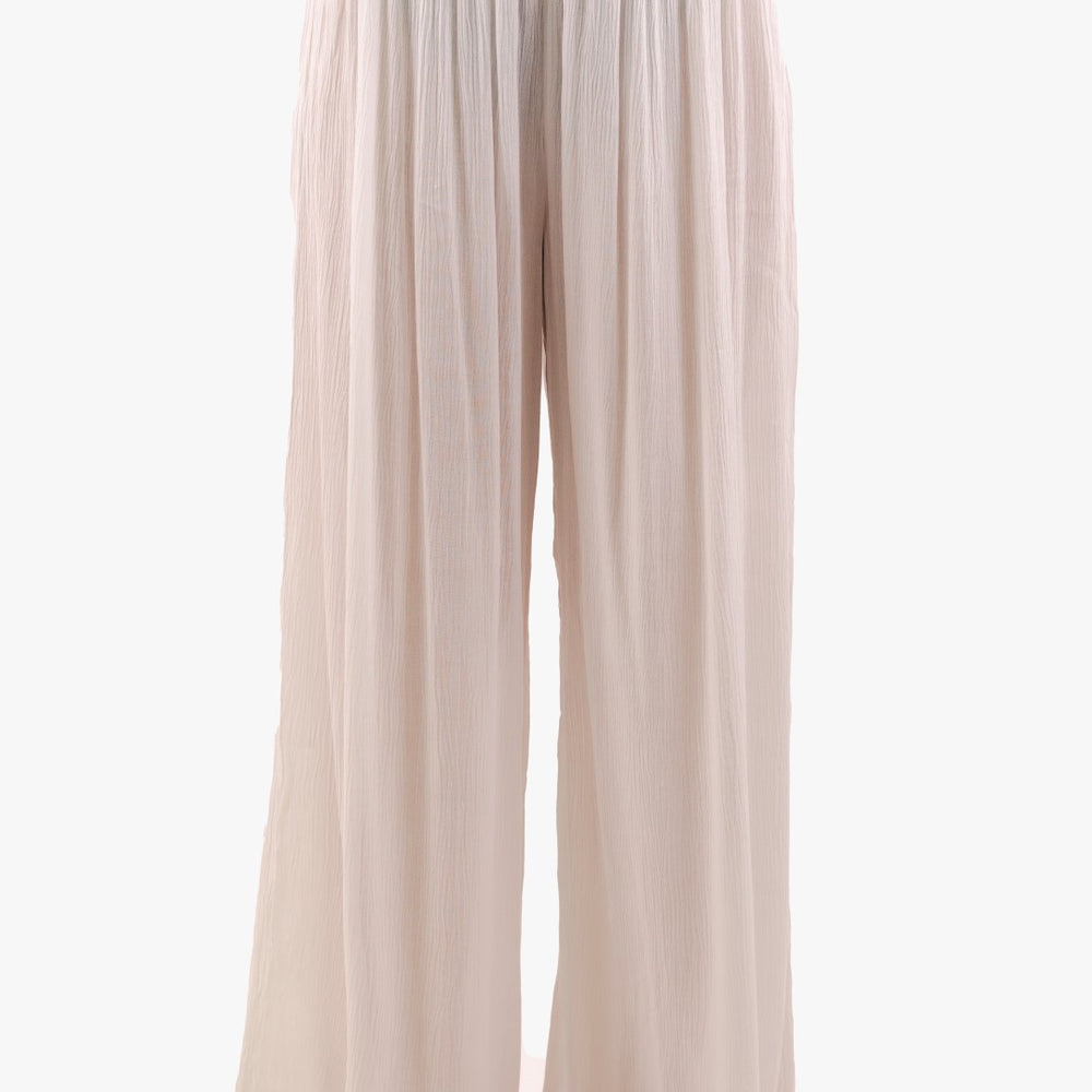 Elan pants in White color