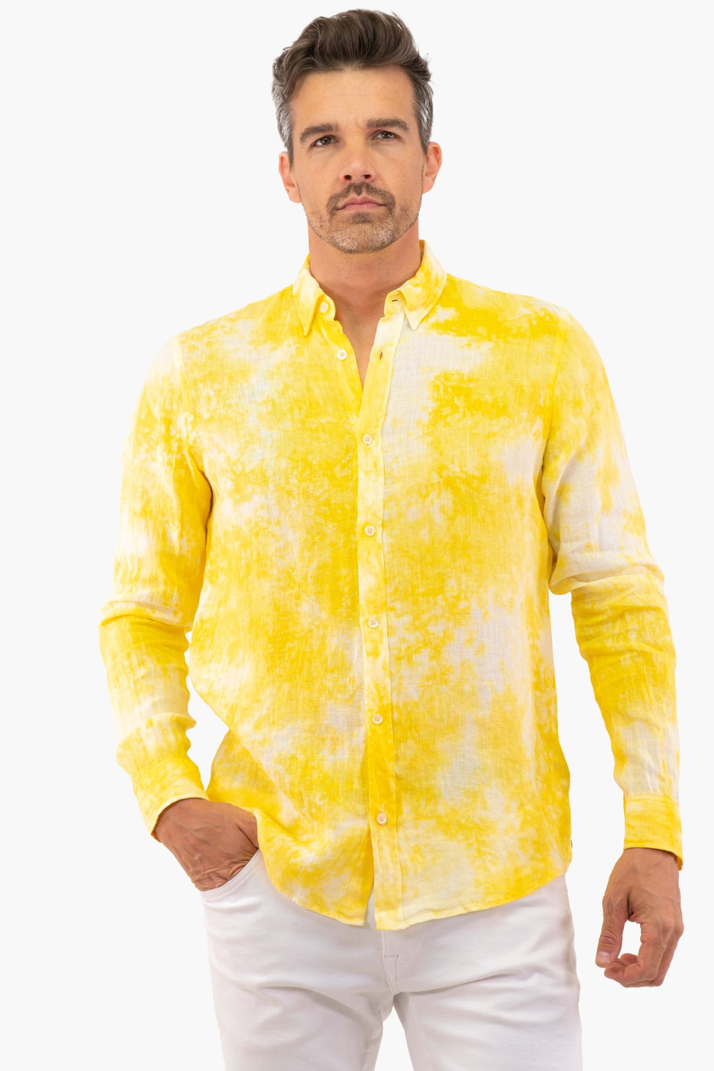 Scotch&Soda shirt in Yellow color (Scot-175704-5743)