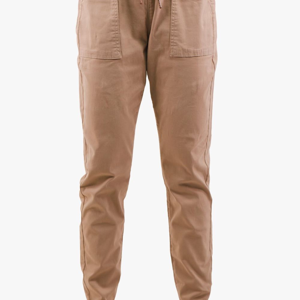 Cream pants in Beige color