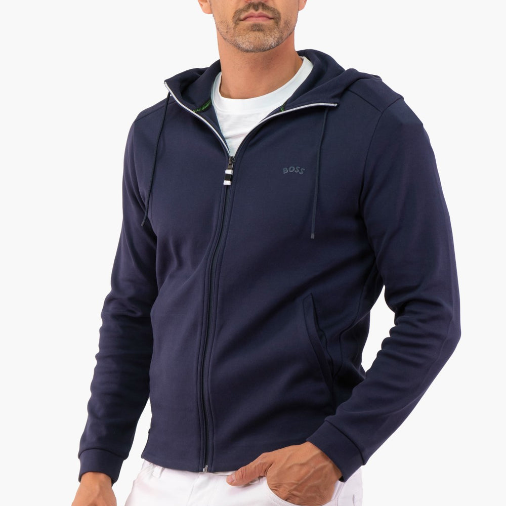 
                      
                        Chandail A Capuchon Hugo Boss de couleur Marine
                      
                    