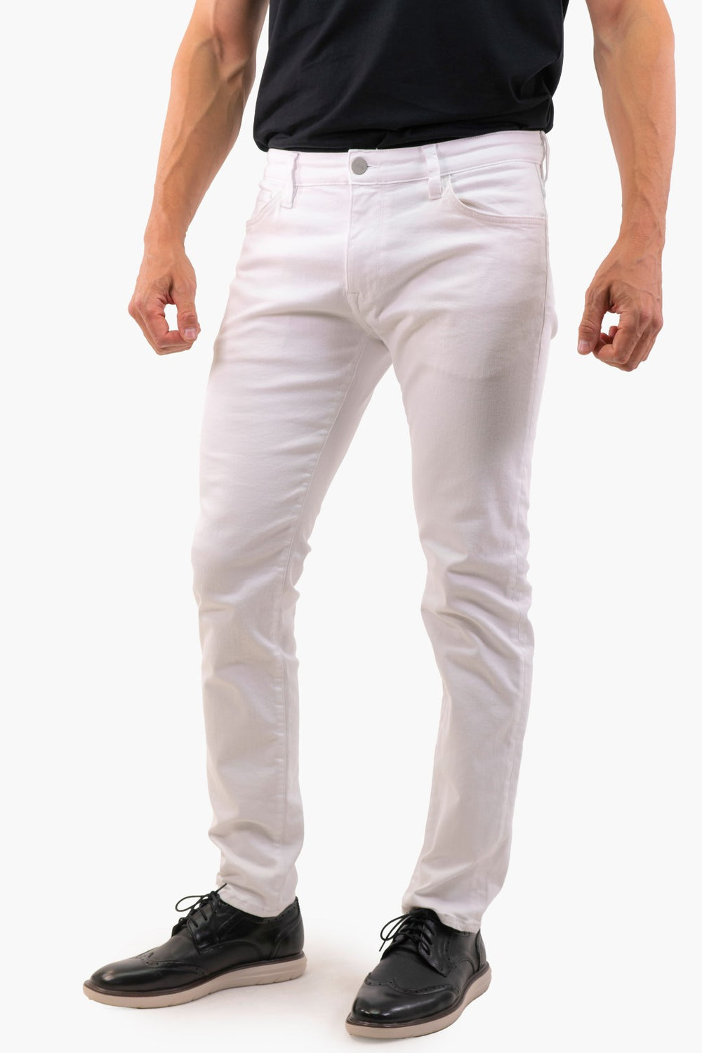 Pantalon Cool 34 Heritage de couleur Blanc