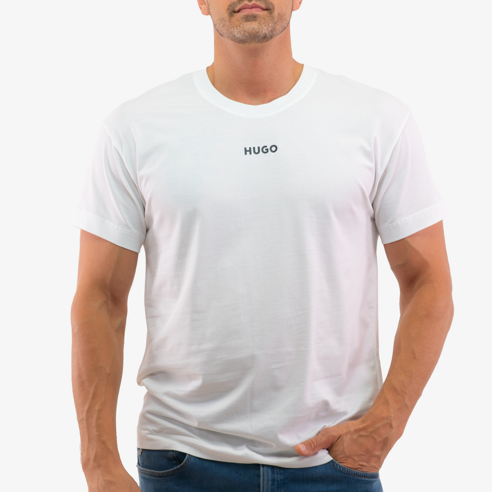 T-Shirt Hugo Boss de couleur Blanc