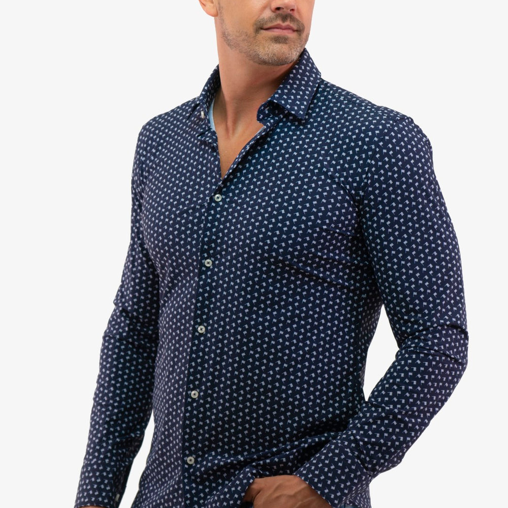 
                      
                        Chemise Hugo Boss de couleur Marine
                      
                    