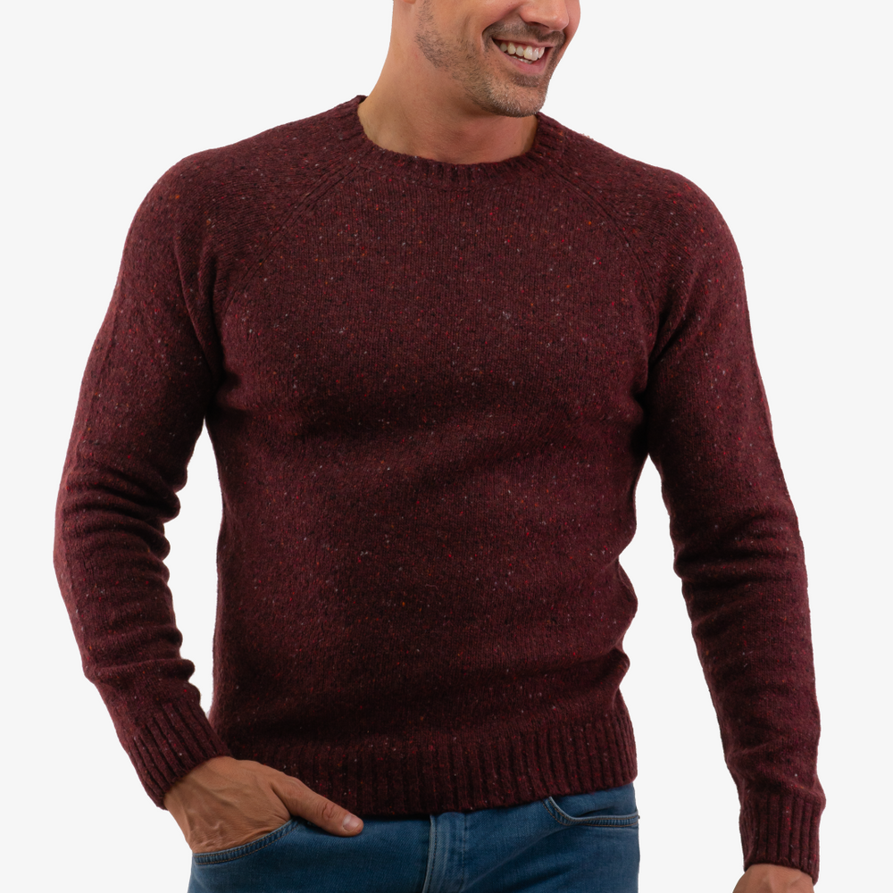 Hörst sweater in Burgundy color