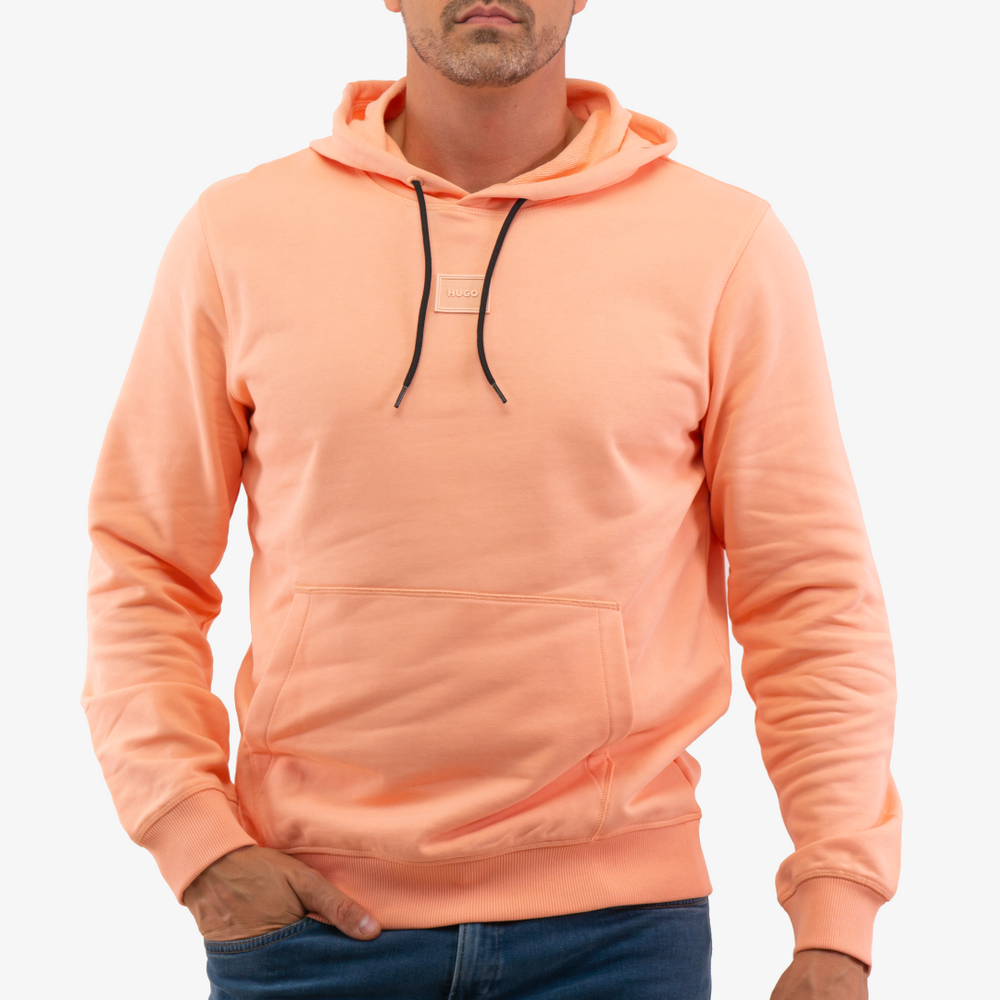 Hugo Boss Hooded Sweater in Peach color