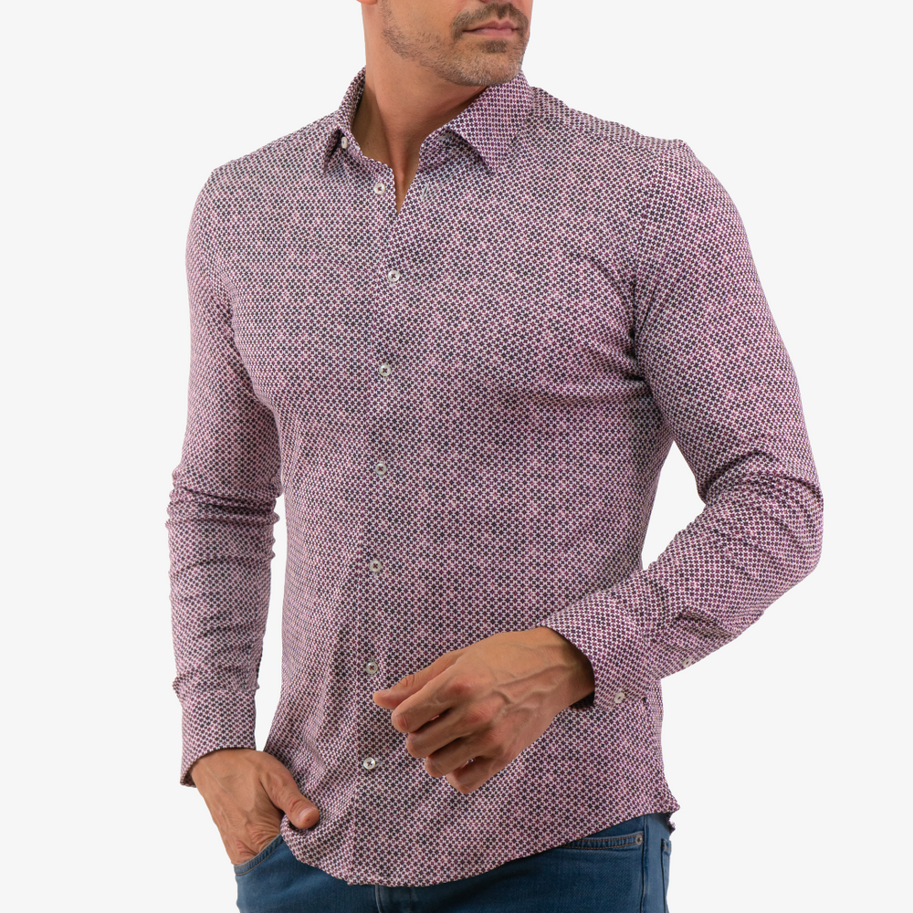 
                      
                        Chemise Hörst de couleur Bourgogne
                      
                    