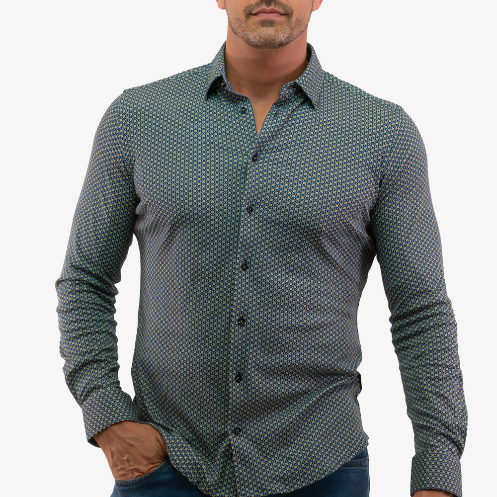 
                      
                        Chemise Hörst de couleur Vert
                      
                    