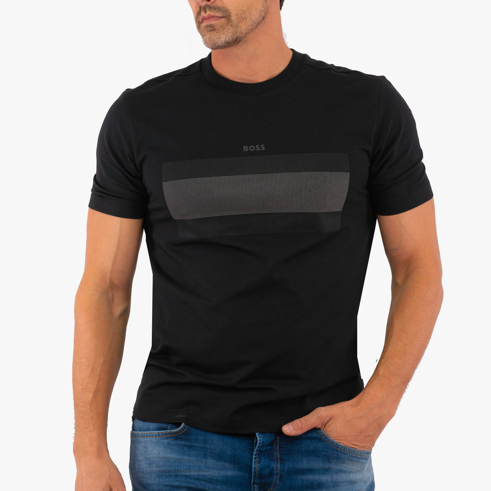 
                      
                        T-Shirt Boss de couleur Noir
                      
                    