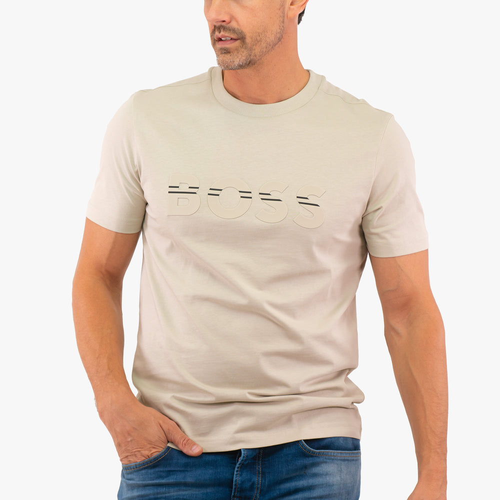 
                      
                        T-Shirt Boss de couleur Beige
                      
                    