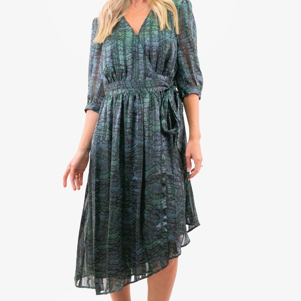 Robe Scotch&Soda de couleur Vert